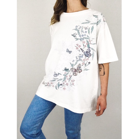 Vintage 💫 Botanical Graphic Tee - Picture 6 of 16